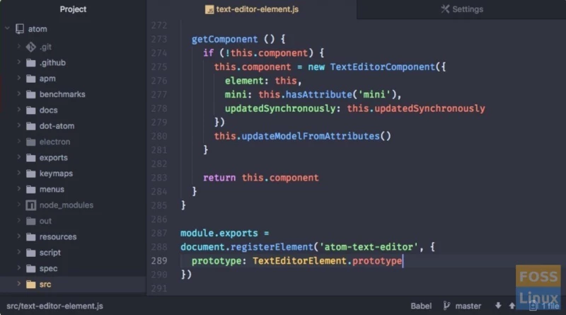 Atom-Text-Editor